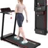 CITYSPORTS Elektrisches Laufband, klappbar, bis zu 12 km/h, mit LED-Display, App-Steuerung und 360° Tablet-Halter, kompakte Walking-Matte für Zuhause und Büro (Neuwertig)