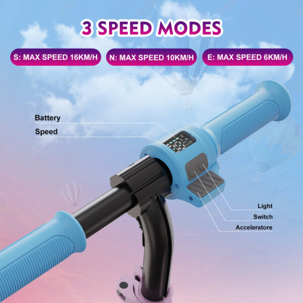 RCB R11S Elektroroller für Kinder