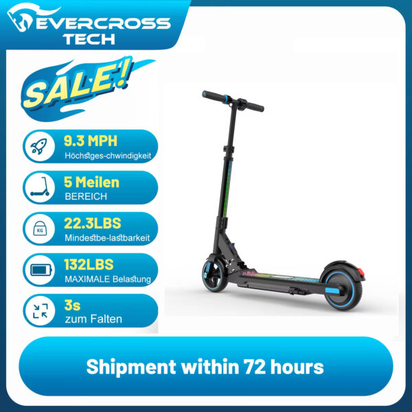 EVERCROSS TECH EV06C Kinder-Elektroroller