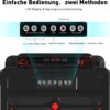 CITYSPORTS Elektrisches Laufband, klappbar, bis zu 12 km/h, mit LED-Display, App-Steuerung und 360° Tablet-Halter, kompakte Walking-Matte für Zuhause und Büro (Neuwertig)