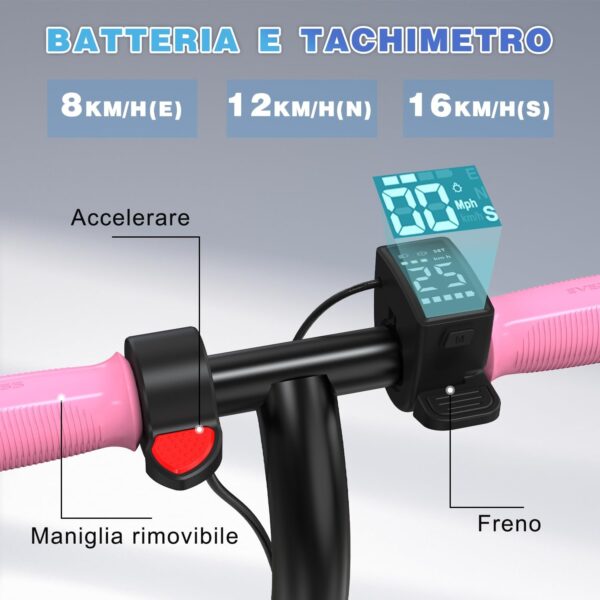 EVERCROSS E6 Elektroroller für Kinder