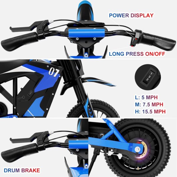 EVERCROSS EV12M Elektrisches Kinder-Motorrad