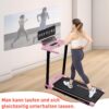 CITYSPORTS Elektrisches Laufband, klappbar, bis zu 12 km/h, mit LED-Display, App-Steuerung und 360° Tablet-Halter, kompakte Walking-Matte für Zuhause und Büro (Neuwertig)