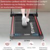 CITYSPORTS Elektrisches Laufband, klappbar, bis zu 12 km/h, mit LED-Display, App-Steuerung und 360° Tablet-Halter, kompakte Walking-Matte für Zuhause und Büro (Neuwertig)