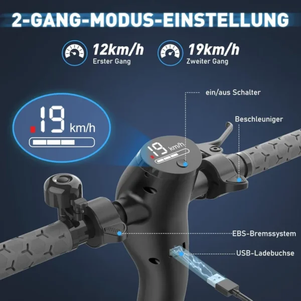 RCB HB15 Elektroroller mit Straßenzulassung