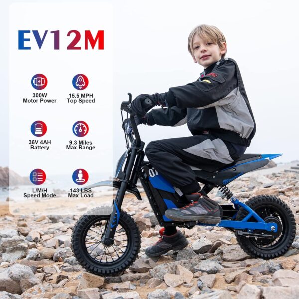 EVERCROSS EV12M Elektrisches Kinder-Motorrad