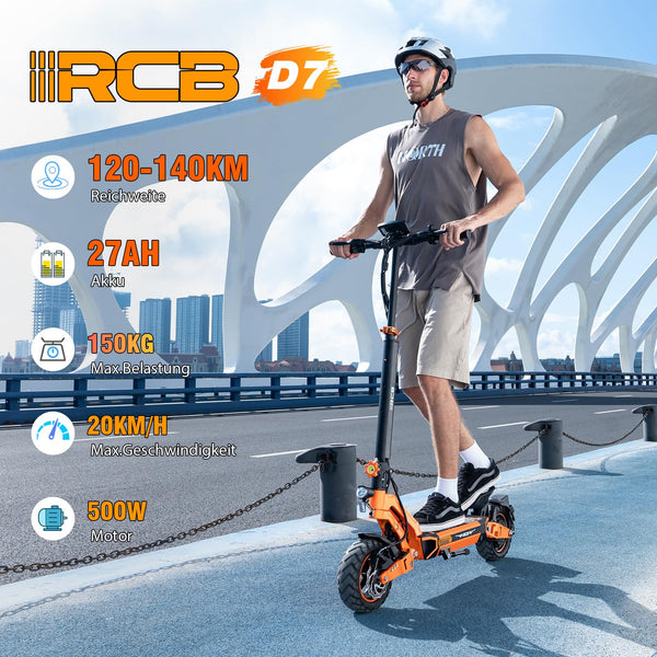 RCB D7 PRO ABE Elektroroller (RCB TECH D7 PRO)