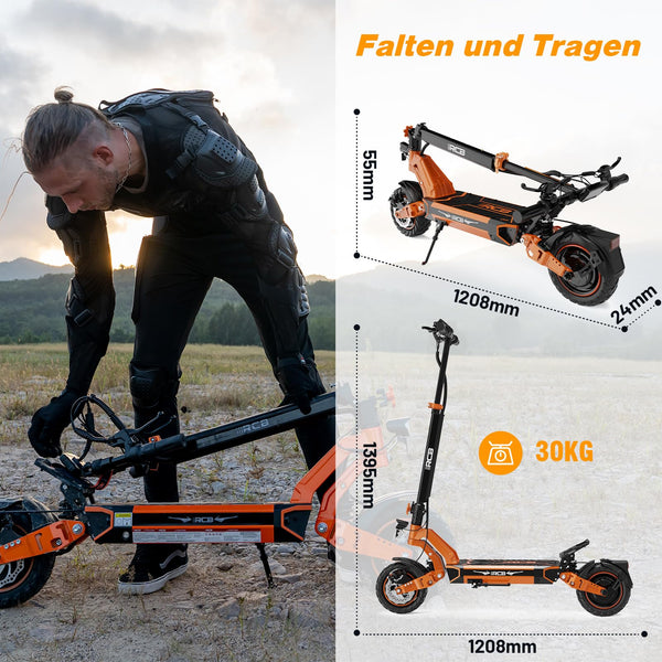 RCB D7 PRO ABE Elektroroller (RCB TECH D7 PRO)