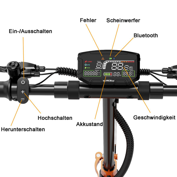 RCB D7 PRO ABE Elektroroller (RCB TECH D7 PRO)