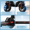 H9ABE Faltbarer Elektroroller, 48V 15,6Ah, App-fähiger E-Scooter mit Straßenzulassung (Neuwertig)