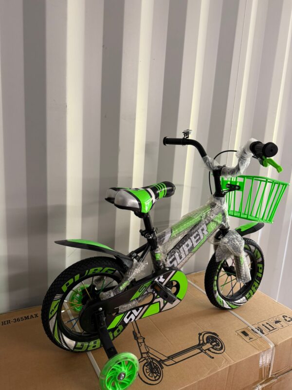 Kinderfahrrad 12, 14, 16, 18, 20 Zoll für Jungen & Mädchen von 2 bis 10 Jahren – mit Korb & Stützrädern, verschiedene Farben