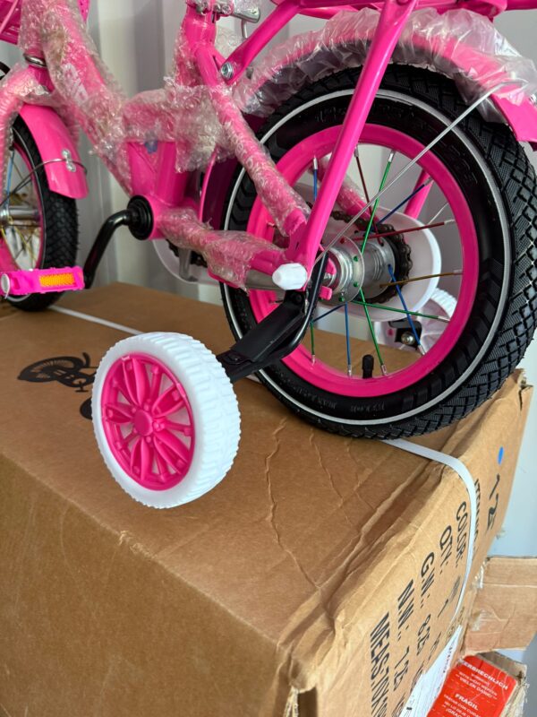 Kinderfahrrad 12, 14, 16, 18, 20 Zoll für Jungen & Mädchen von 2 bis 10 Jahren – mit Korb & Stützrädern, verschiedene Farben