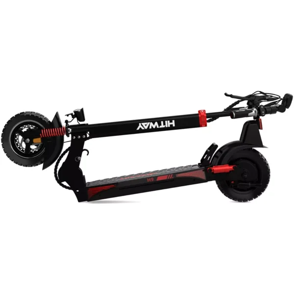 HITWAY H9 Straßenzugelassener ABE Elektroroller, 10 Zoll, 500W, 48V 15,6 Ah E-Scooter