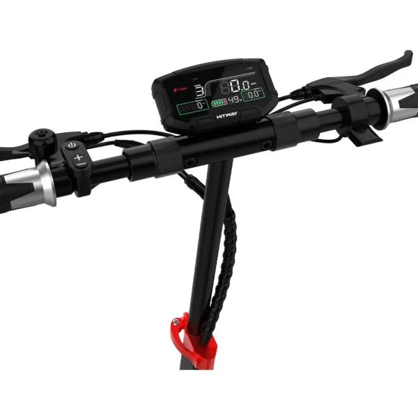 HITWAY H9 Straßenzugelassener ABE Elektroroller, 10 Zoll, 500W, 48V 15,6 Ah E-Scooter