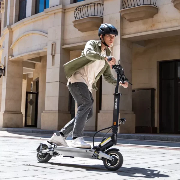 HITWAY H6 Straßenzugelassener ABE Elektroroller, 10 Zoll, 500W, 48V 15,6 Ah E-Scooter