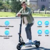 Hitway H6 E-Scooter 500W 48V 15,6Ah 70 km Reichweite 10" Luftreifen Faltbar