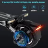 Hitway H6 E-Scooter 500W 48V 15,6Ah 70 km Reichweite 10" Luftreifen Faltbar